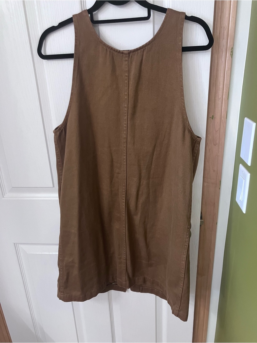 Jungmaven Button-Front jumper dress - Picture 2 of 3